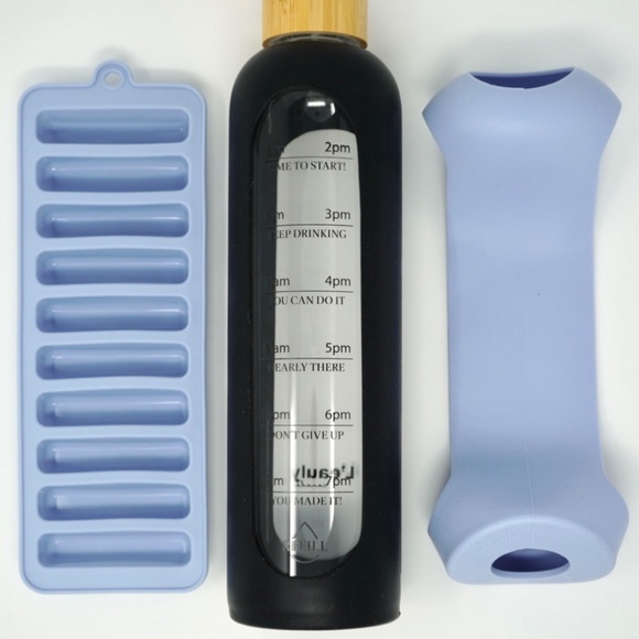 L’eauly Canada Glass Fashionable Water Bottle Kit- L’eauly Edge - Picture 3 of 6